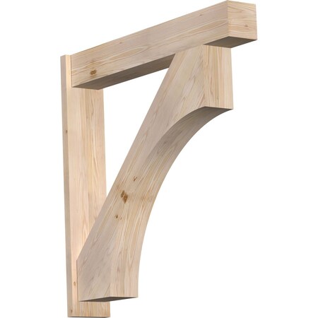 Ekena Millwork Westlake Block Smooth Outlooker, Douglas Fir, 7 1/2"W x 44"D x 44"H OUT08X44X44WTL05SDF